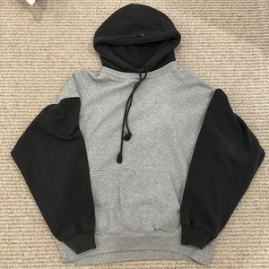 black and grey sweatshirt, Brandy Melville, one size fits all